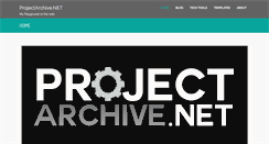 Desktop Screenshot of projectarchive.net