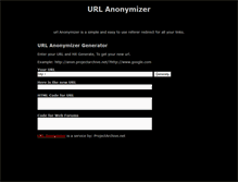 Tablet Screenshot of anon.projectarchive.net